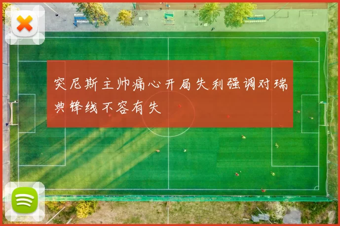 突尼斯主帅痛心开局失利强调对瑞典锋线不容有失